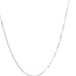 10k White Gold Classic Box Chain (0.45 mm)